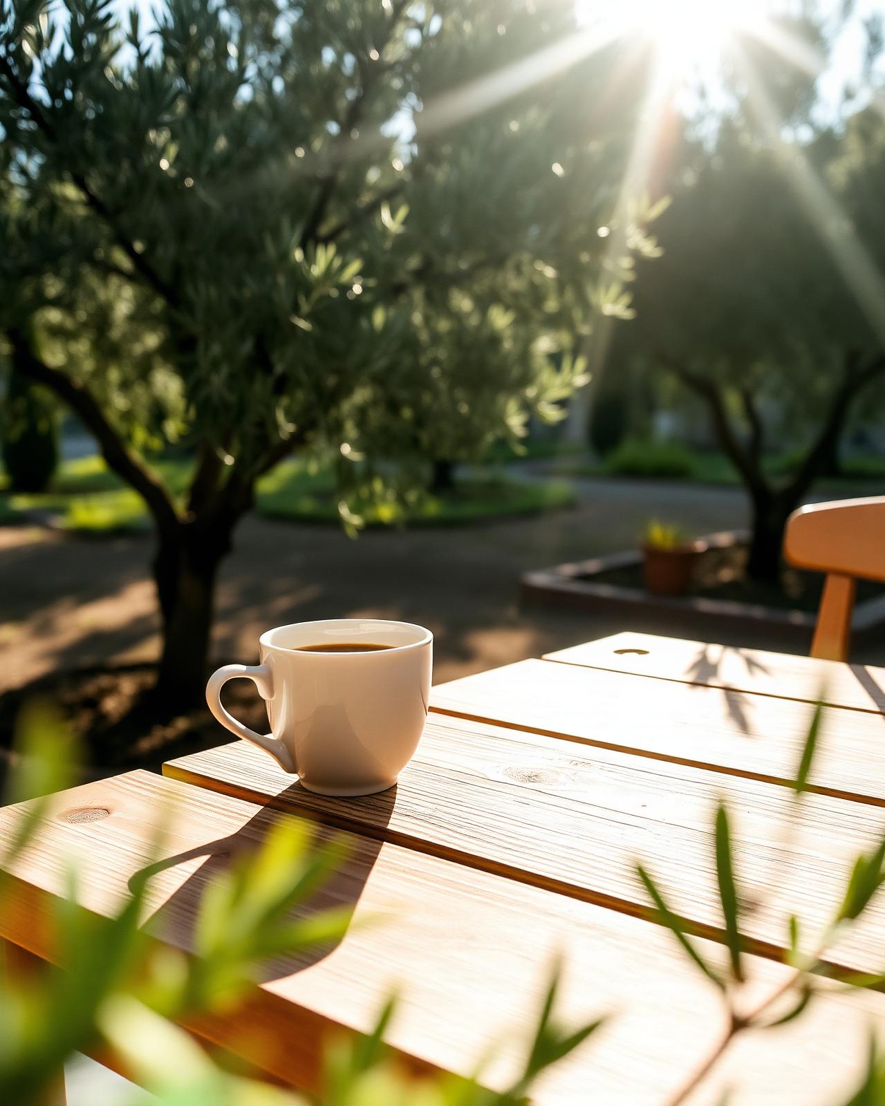 Wake up to peace.